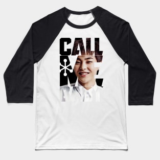 EXO Xiumin Call Me Baby Typography Baseball T-Shirt